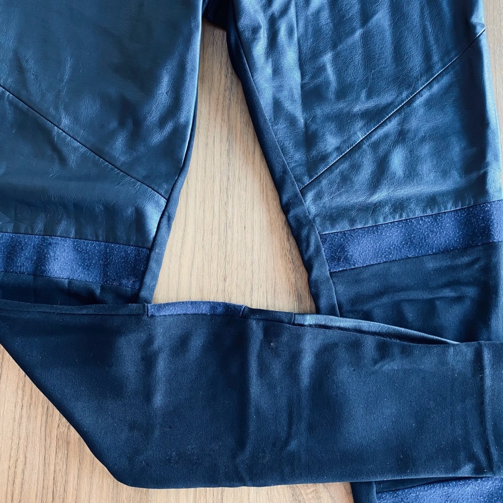 Club Monaco Faux Leather Paneled Leggings